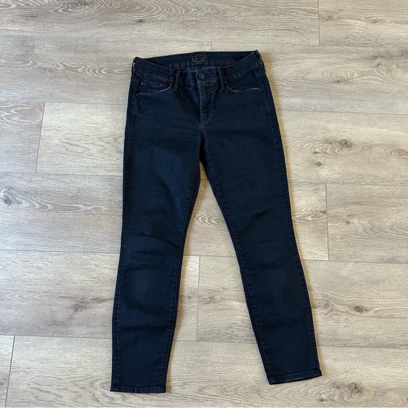 Mother Jeans The Looker Crop Not Guilty Black Skinny Jeans - Picture 2 of 10